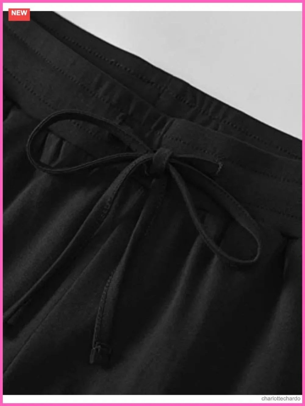 Cotton Pajama Joggers Knit Lounge Pants with Pockets